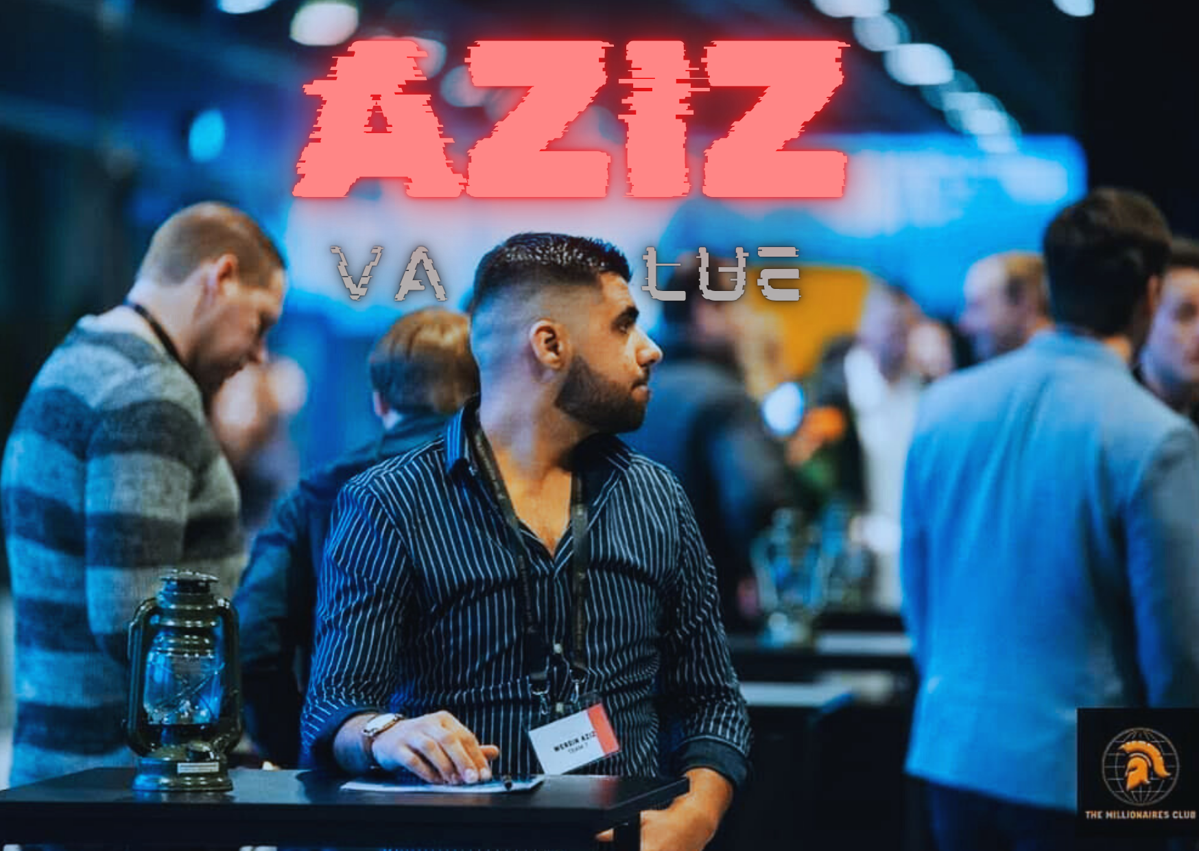 AZIZVALUE visual representing Wersin Aziz’s blueprint and blog content, showing a strategic scene with people collaborating around a central hub.