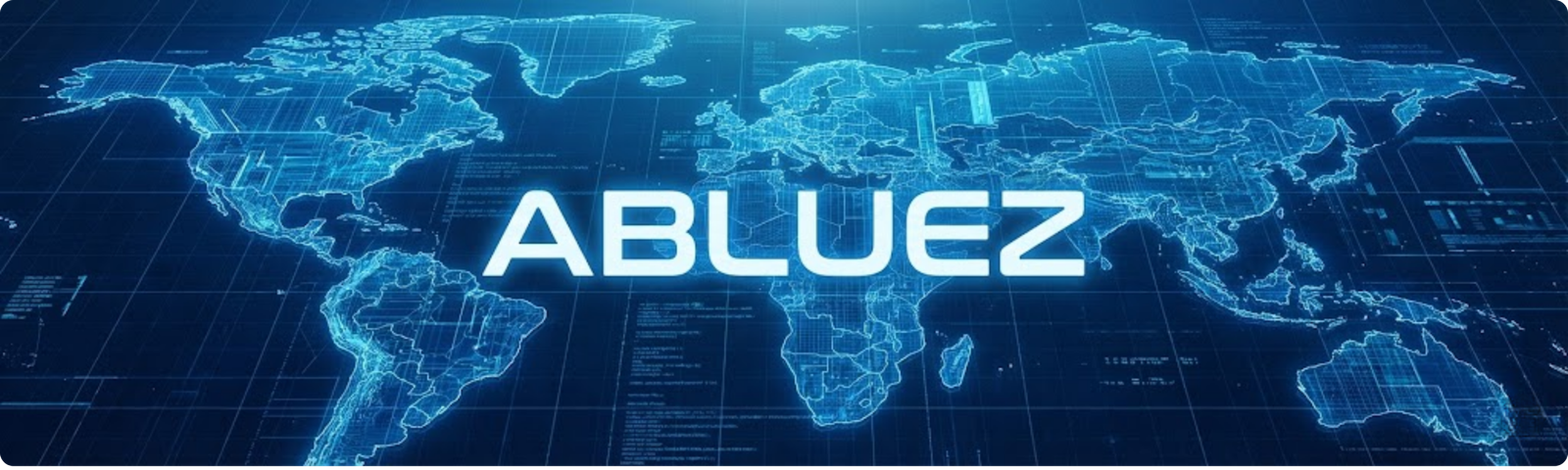 ABLUEZ™ digital map visual representing the official WA™ Blog Blueprint Zone by Wersin Aziz.